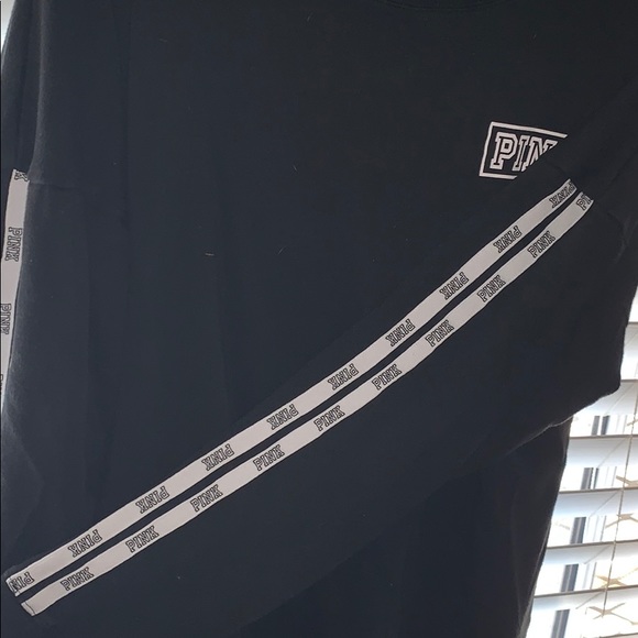 PINK black sweater - Picture 3 of 4